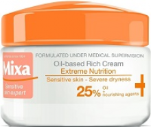 Mixa Oil-Based Rich Cream Extreme Nutrition bohatý výživný krém 50 ml